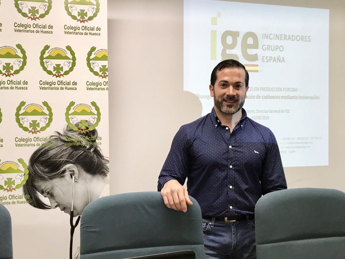 IGE PARTICIPA EN LA PONENCIA SOBRE BIOSEGURIDAD Y BIENESTAR ANIMAL OFRECIDA POR EL COLEGIO DE VETERINARIOS DE HUESCA ??